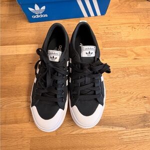 adidas Black and White Women's Shoes